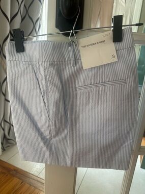 NWT Ann Taylor Loft Seersucker Riviera Shorts